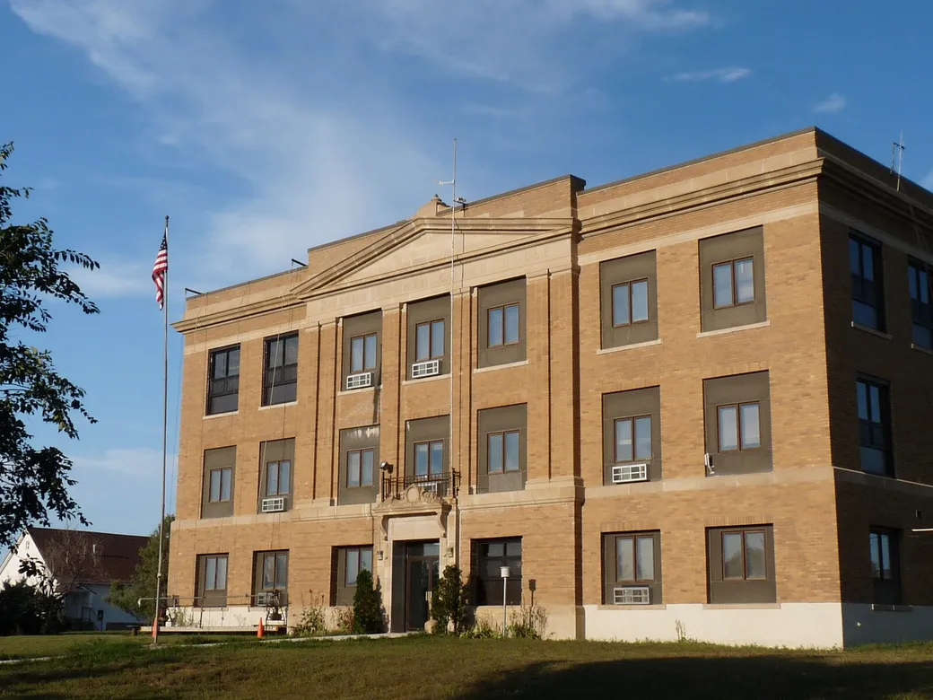 Ziebach County Courthouse in Dupree, South Dakota